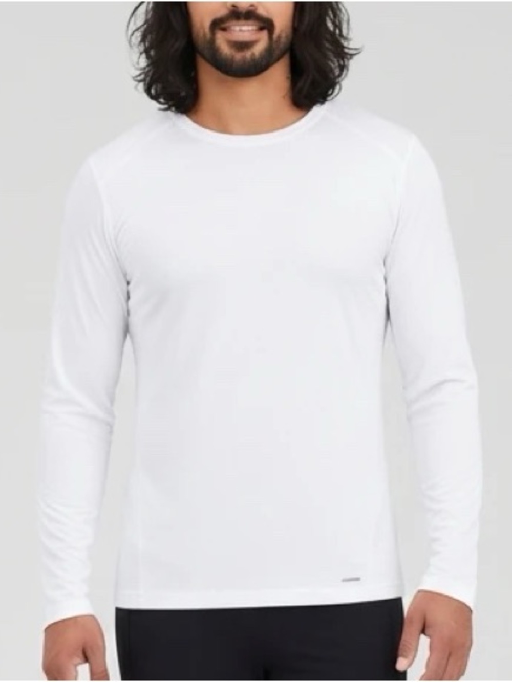 Patagonia Men's Capilene 1 Silkweight Crew Base Layer Long Sleeve Shirt White XL